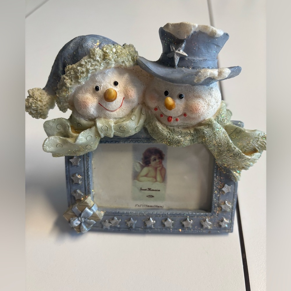 SNOWMAN PHOTO FRAME